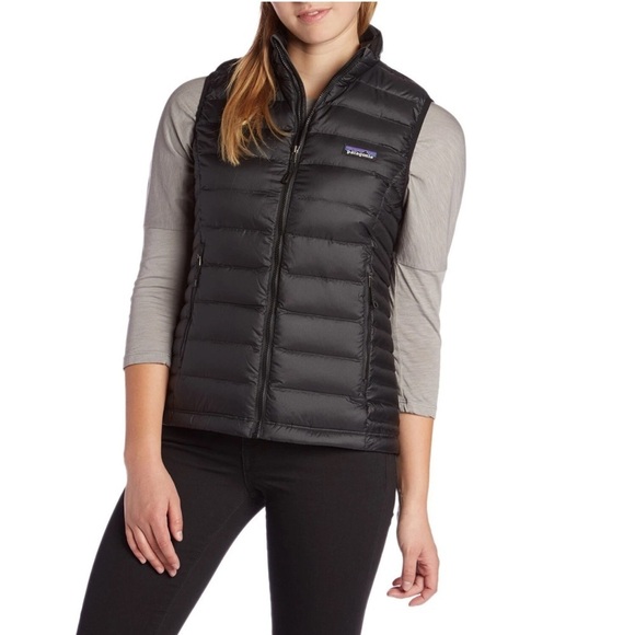 Patagonia Jackets & Blazers - PATAGONIA Women’s Down Sweater Vest Black Size XXS